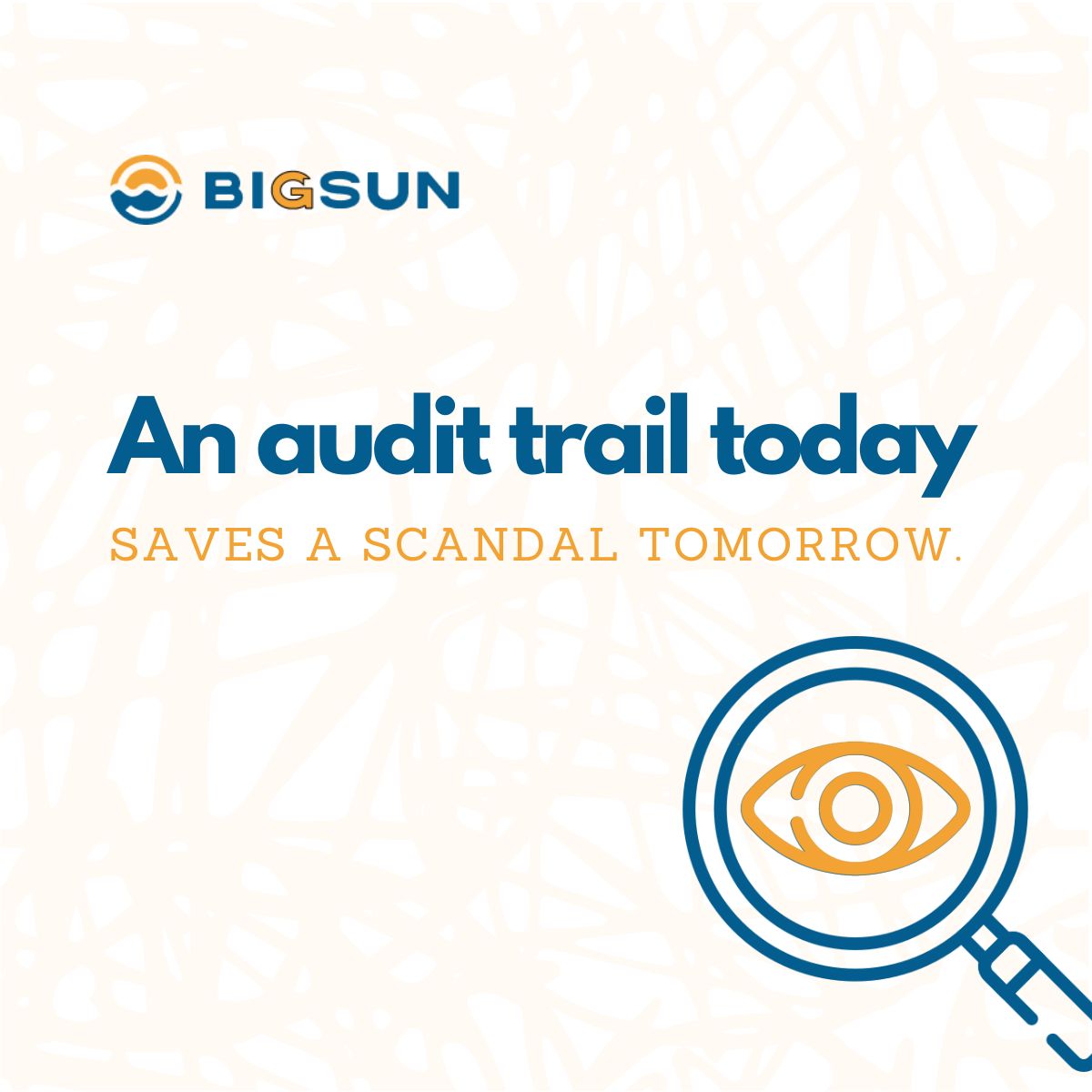 Bigsun-Audit-trail